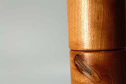 Gewürzmühle, Salzmühle, Pfeffermühle aus Holz Kirsche