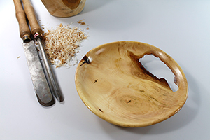 Schale, Schüssel aus Holz Ahorn