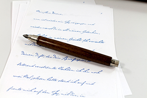 Architekten Bleistift aus Holz Wenge