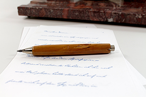 Architekten Bleistift aus Holz Pflaume