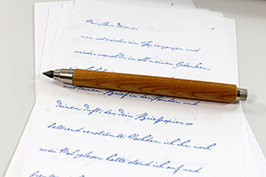 Architekten Bleistift aus Holz Goldregen