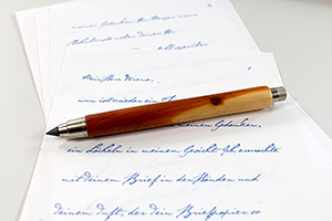 Architekten Bleistift aus Holz Wacholder